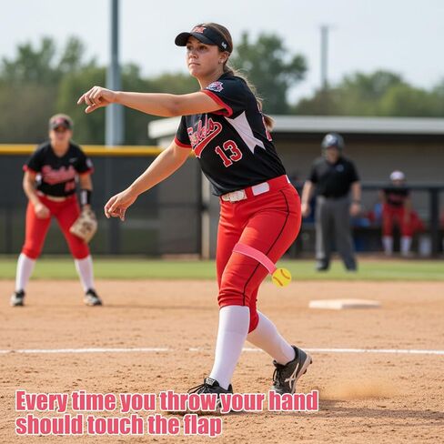 Softball Pitching Training Aid for Correct Mechanics, Softball Pitching Trainer Tools Fits Youth and Adult Practice Fastball Change Up Drop Ball Screw Ball Rise Ball Curve Ball in Saudi Arabia