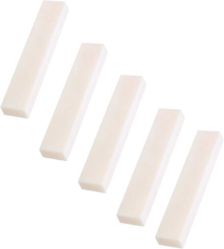 العظام الجوز السرج الفراغات غير مشقوق الغيتار الصوتية لتقوم بها بنفسك استبدال أجزاء 5 قطعة in Kuwait