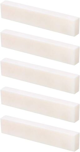 العظام الجوز السرج الفراغات غير مشقوق الغيتار الصوتية لتقوم بها بنفسك استبدال أجزاء 5 قطعة in Kuwait