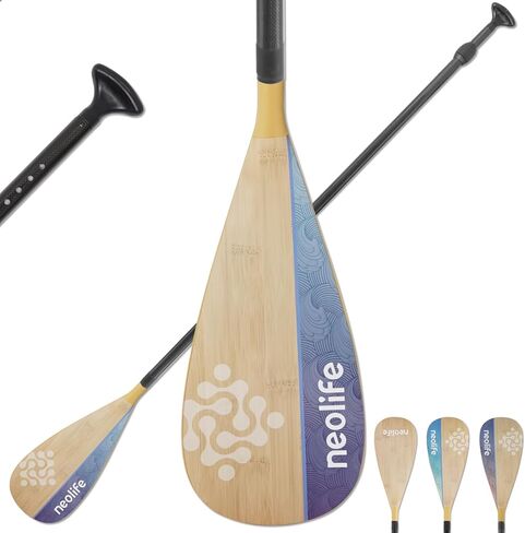 مجداف sup paddleboard مع عمود ألياف الكربون وشفرة PP ، عائمة قابلة للتعديل مجداف تجديف المجداف ، 170-210 سم/68-84 بوصة in Kuwait