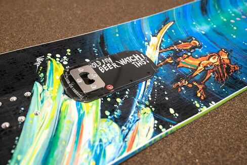 One Ball - Hold My Beer Bottle Opener Stomp Pad 6" x 3" in Saudi Arabia