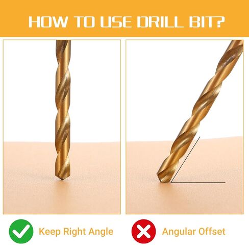 Metric Carbidet Drill bits Set 1.5mm-6.5mm 13Pcs High Speed Drill Straight Shank Mechanical Hand Drills for Stainless Steel,Hard Metal, Cast Iron, Copper, Woo in Saudi Arabia