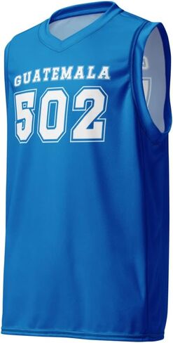 502 Guatemala Recycled Unisex Basketball Jersey, Guatemala Area Code 502 Jersey, 502 Guatemala Gift for Men & Women in Saudi Arabia