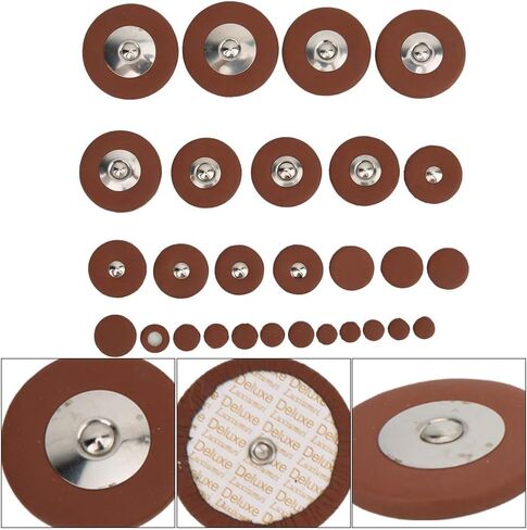 Sax Leather Pads 28pcs Replacement Set Soprano Saxophone Accessory Sheepskin Material in Kuwait