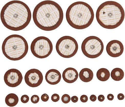 Sax Leather Pads 28pcs Replacement Set Soprano Saxophone Accessory Sheepskin Material in Kuwait