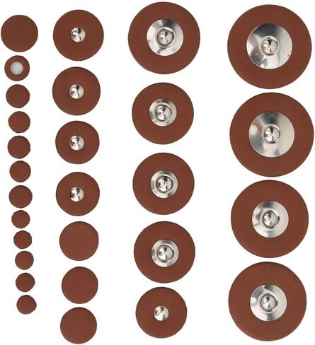 Sax Leather Pads 28pcs Replacement Set Soprano Saxophone Accessory Sheepskin Material in Kuwait