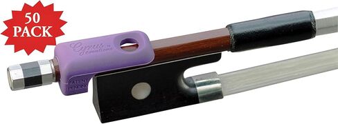 Shar Pinkyhold 50 Pack | Bow Hold Training Aid | Relaxed Pinky Guide | Music Teacher & Student Value Pack - Royal Purple in Saudi Arabia