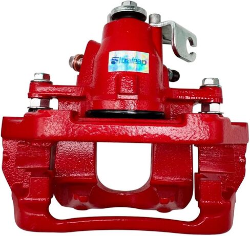 S5298 Rear Disc Brake Caliper With Bracket Red Left & Right Side Pair for 2011-2014 Ford Edge for 2011-2015 Lincoln MKX 18B5299 18B5298 in Kuwait