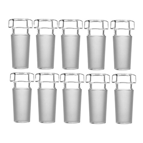 24/40 Hollow Glass Stopper Laboratory Ground Joint Hexagonal Plug 1Pcs in Saudi Arabia