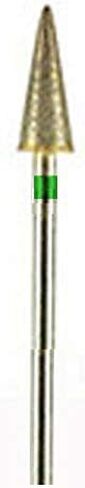 Diamond BUR, SINTERED, Coarse 120 grit 2.34mm Mandrel(hp) Cone, Pointed 13mm x 5mm in Saudi Arabia
