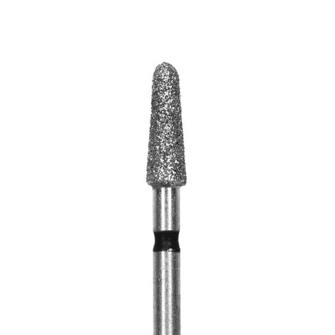 Medidenta Galil Diamond Multi-Use Dental Bur - Round End Taper Shape Super Coarse Grit 856-021SC, FG Shank, 2.1mm Head Diameter, High-Speed Cutting for Crown Prep & Chamfer Margins (10 Pack) in Kuwait