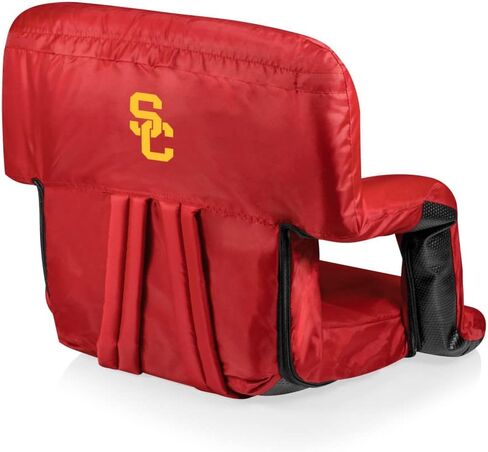 NCAA USC Trojans Ventura Reclining Stadium Seat with Back Support - Bleacher Seat - Beach Floor Chair in Saudi Arabia