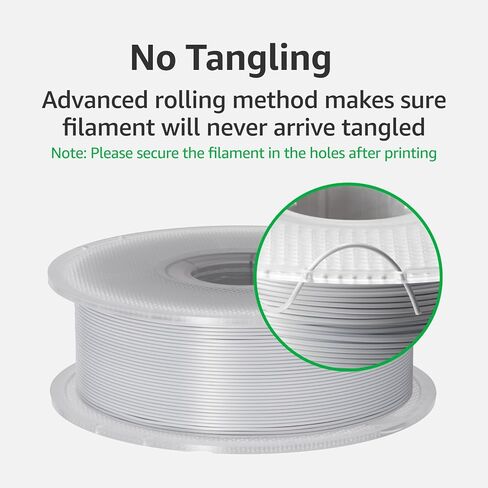Bambu Lab Genuine Filament, 1.75mm PLA Wire Diameter Accuracy +/- 0.03 mm, RFID Included, No Mess Setup, Tangle-Free, with Genuine Reusable Spool, 1kg Black in Kuwait