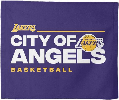 منشفة رالي شمال غرب لوس أنجلوس ليكرز NBA City لكرة السلة مقاس 18 × 15 بوصة in Saudi Arabia