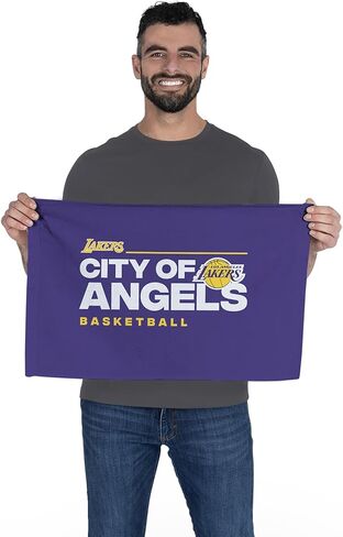 منشفة رالي شمال غرب لوس أنجلوس ليكرز NBA City لكرة السلة مقاس 18 × 15 بوصة in Saudi Arabia