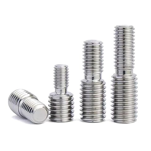 304 Stainless Steel Thread Adapter Bolts 4-Pack, Metric Converter Screws for Machinery Repairs Step-Up/Step-Down Thread Conversion (M6*20 to M8*20) in Kuwait