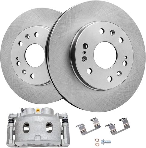 Detroit Axle - مجموعة الفرامل الخلفية لسبوردونا Silverado Silverado Sierra 1500 Escalade [6 -Lug] دوارات الفرامل ومنصات الفرامل السيراميك استبدال: 12.99 بوصة الدوارات in Kuwait