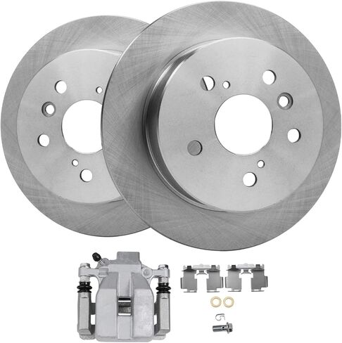 Detroit Axle - مجموعة الفرامل الخلفية لسبوردونا Silverado Silverado Sierra 1500 Escalade [6 -Lug] دوارات الفرامل ومنصات الفرامل السيراميك استبدال: 12.99 بوصة الدوارات in Kuwait