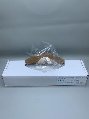 Disposable Air/Water Syringe Sleeves with Precut Opening, 2-1/2" x 10", (Clear, 500pcs) in Kuwait