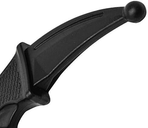 MACS Set of 2 Polypropylene Karambit 6.5 Inch Overall Black Plastic Blunt Self Defense Training Knife in Kuwait
