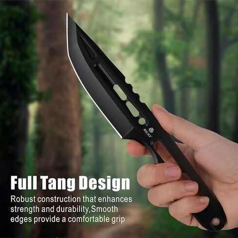 مجموعة سكاكين الرمي من REAT - 3 قطع، سكين رمي عالي التحمل مقاس 10 بوصات مع 440 من الفولاذ المقاوم للصدأ، تتضمن غمدًا للتخزين الآمن، سكاكين نينجا كوناي للمنافسة والتدريب والترفيه والهدايا للرجال والنساء in Kuwait