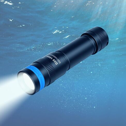 XTAR D20 1000 Lumen Scuba Dive Light Waterproof Diving Torch Submarine Diving Lights Underwater Diving Flashlight in Saudi Arabia