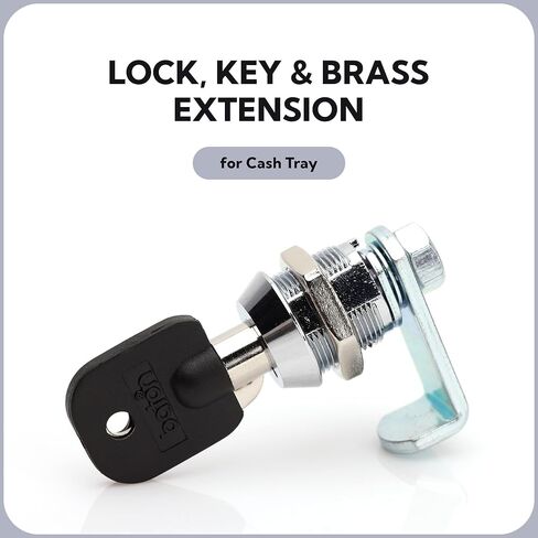 قفل المعالج، مفتاح وامتداد نحاسي لدرج النقود، يناسب ماكينات Gumball Wizkid، الأصلية، العملاقة، Mega وWonder in Kuwait