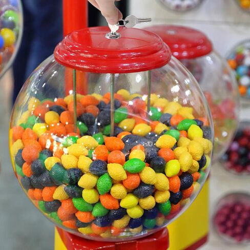 Angoily Vending Machine Lock and Key Set سبائك الزنك أنبوبي قفل استبدال لآلات حلوى Gumball تأمين موزع الحلوى 1.57X0.86X0.86 بوصة in Kuwait