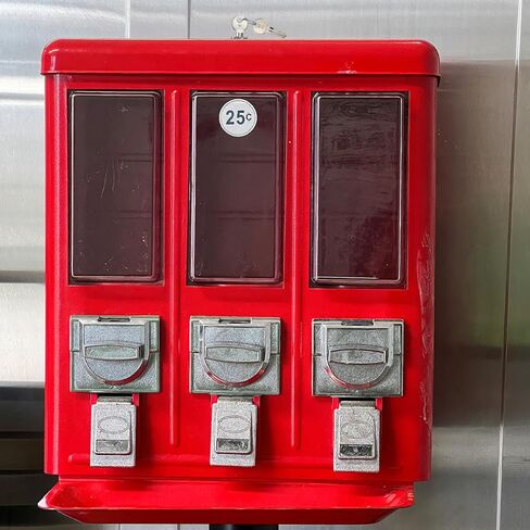 Angoily Vending Machine Lock and Key Set سبائك الزنك أنبوبي قفل استبدال لآلات حلوى Gumball تأمين موزع الحلوى 1.57X0.86X0.86 بوصة in Kuwait