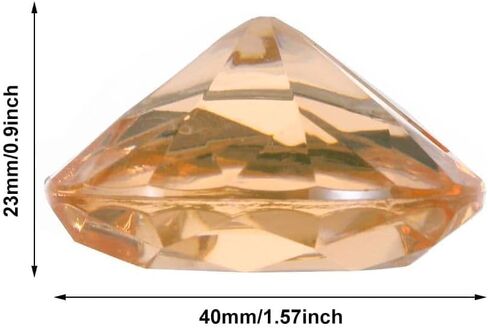 30 Pack Diamond Place Card Holders Crystal Table Number Card Stands Sturdy Acrylic Table Card Stands for Weddings Party Decoration Table Setting (White) in Kuwait