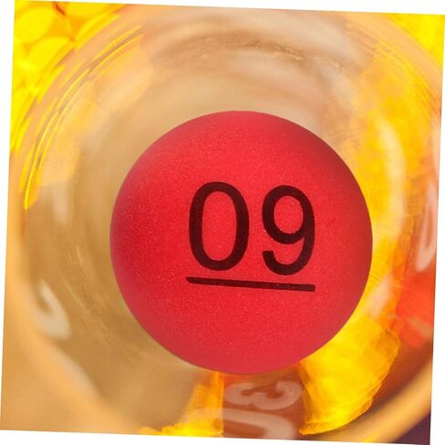 VICASKY Color Number Ball Beer Game Balls Funny Balls Number Bingo Balls Small Numbered Balls Bingo Chips in Kuwait