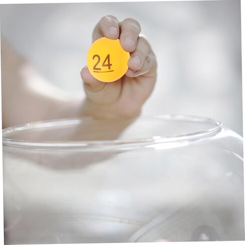 60 قطعة من الكرات البلاستيكية بأرقام لألعاب البنغو وحفلات جمع التبرعات والأنشطة الصفية للآلات الإلكترونية وأقفاص البنغو in Kuwait