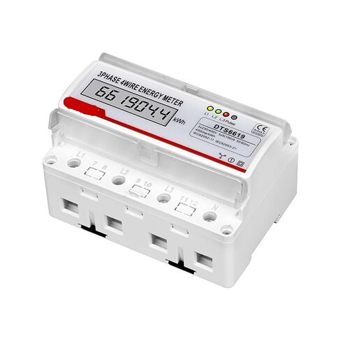 Digtial LCD Counter 380v 3 Phase 4 Wire Electronic Watt Power Energy Meter Voltage Current Multifunction Wattmeter Kwh 100a Ac in Kuwait