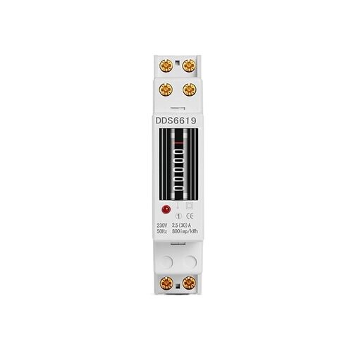 Din السكك الحديدية مرحلة واحدة عداد الكهرباء مقياس الطاقة كيلووات ساعة 230vac 50hz الاستهلاك الكهربائي Wattmeter الرقمية Vatmeter 30a أو 60a in Saudi Arabia