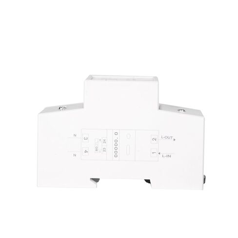 Ac 230v 80a Single Phase Dn Rail Analog Mechanical Electricity Energy Meter Kwh Electrical Power Consumptions Pulse Output in Kuwait