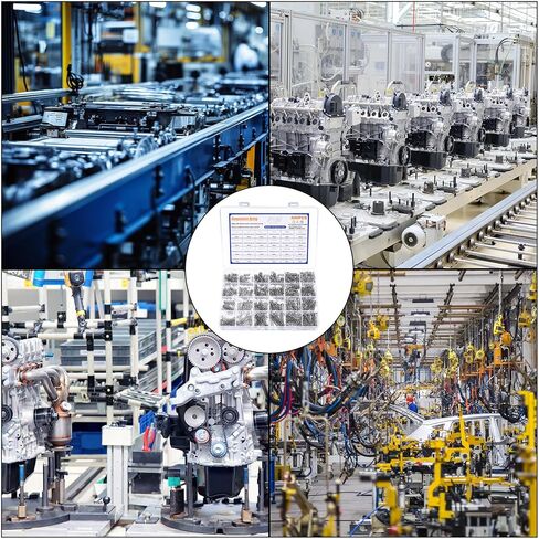 440 Pcs Compression Spring Kit, Stainless Steel Compression Springs Assortment Kit, Small Springs Assortment, Torsion Spring Assorted for Shop Car Home Repairs(24 Sizes) in Kuwait