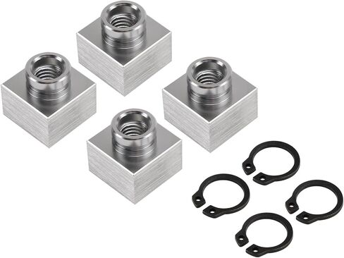 4X Snowmobile Trailer Insert Nut & Snap Ring Kit 04414 03400 For Triton Xt & Lt in Kuwait