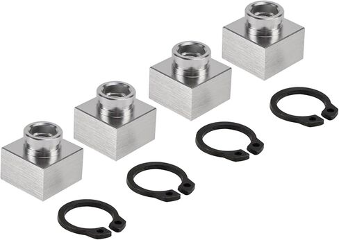 4X Snowmobile Trailer Insert Nut & Snap Ring Kit 04414 03400 For Triton Xt & Lt in Kuwait