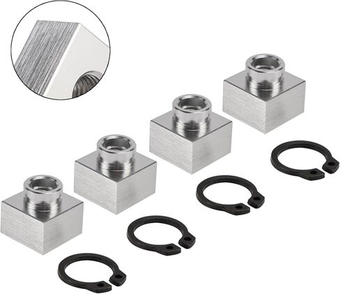 4X Snowmobile Trailer Insert Nut & Snap Ring Kit 04414 03400 For Triton Xt & Lt in Kuwait