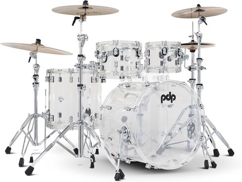 Concept Acrylic 4-Piece Kit Clear with Chrome Hardware in Saudi Arabia