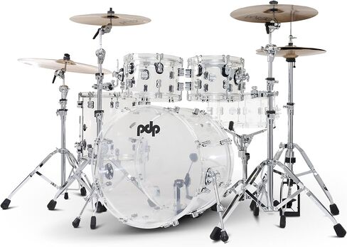Concept Acrylic 4-Piece Kit Clear with Chrome Hardware in Saudi Arabia