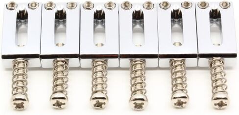 Bridge Saddles - Gotoh, S11, for Guitar, Brass, Chrome Finish in Saudi Arabia