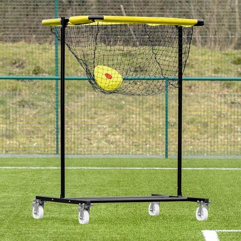 شبكة تدريب FORZA لكرة القدم Snap & Pass | شبكة هدف ربع خلفي بطول 8 أقدام مع زوايا قابلة للتعديل، وإطار فولاذي متين، وعجلات دوارة محمولة in Kuwait