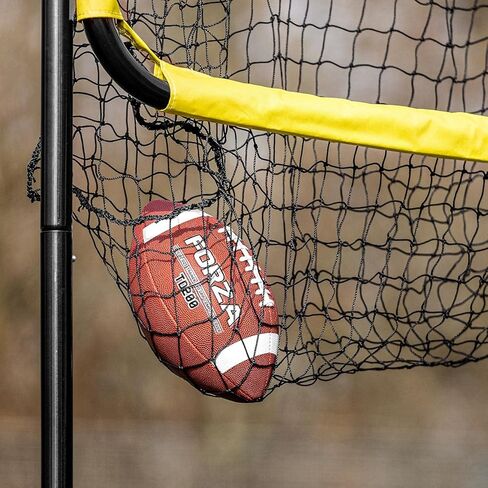 شبكة تدريب FORZA لكرة القدم Snap & Pass | شبكة هدف ربع خلفي بطول 8 أقدام مع زوايا قابلة للتعديل، وإطار فولاذي متين، وعجلات دوارة محمولة in Kuwait