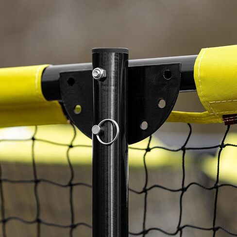 شبكة تدريب FORZA لكرة القدم Snap & Pass | شبكة هدف ربع خلفي بطول 8 أقدام مع زوايا قابلة للتعديل، وإطار فولاذي متين، وعجلات دوارة محمولة in Kuwait