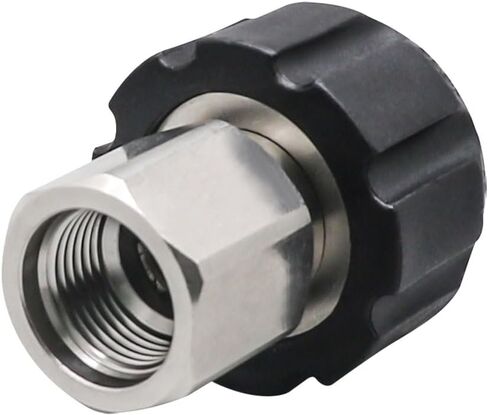 مجموعة محول غسالة الضغط سريعة التوصيل، مقبس M22-14mm أنثى إلى 1/4 بوصة ومقبس M22-14mm ذكر إلى 1/4 بوصة تركيب نحاسي in Kuwait