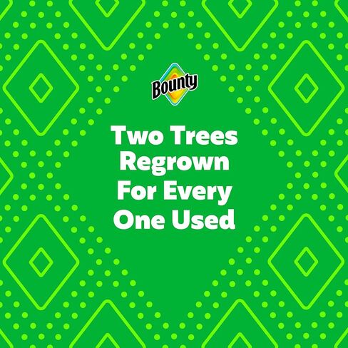 Bounty Full Sheet Paper Towels, White, 2 Triple Rolls = 6 Regular Rolls (Packaging May Vary) in Kuwait