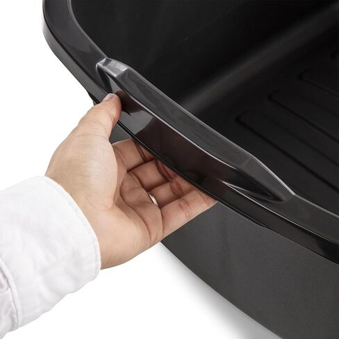 18 Quart Multi-Purpose Black Dishpan, Plastic Sink Tub for Kitchen and Utility in Saudi Arabia