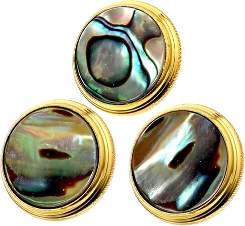 Trumpet Valve Caps, 3Pcs Trumpet Accessories Valve Finger Buttons Trumpets Key Buttons Caps Replacement Copper Finger Button-Repairing Musical Instruments Trumpet-Valve Parts for Most Trumpets in Saudi Arabia