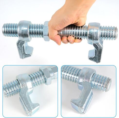 2 مشبك تركيبات جسر حاوية الشحن - 260 مم/280 مم، مشبك لولبي مجلفن لتوصيل حاويات 20/40 قدم (280 مم) in Kuwait